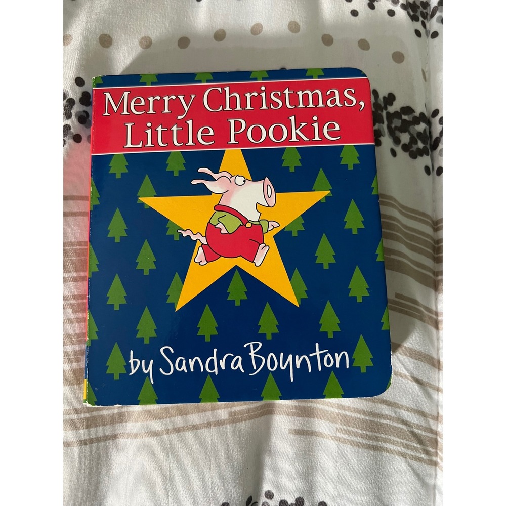 Merry Christmas Little Pookie Sandra Boynton Board Book Holiday 9781534437241